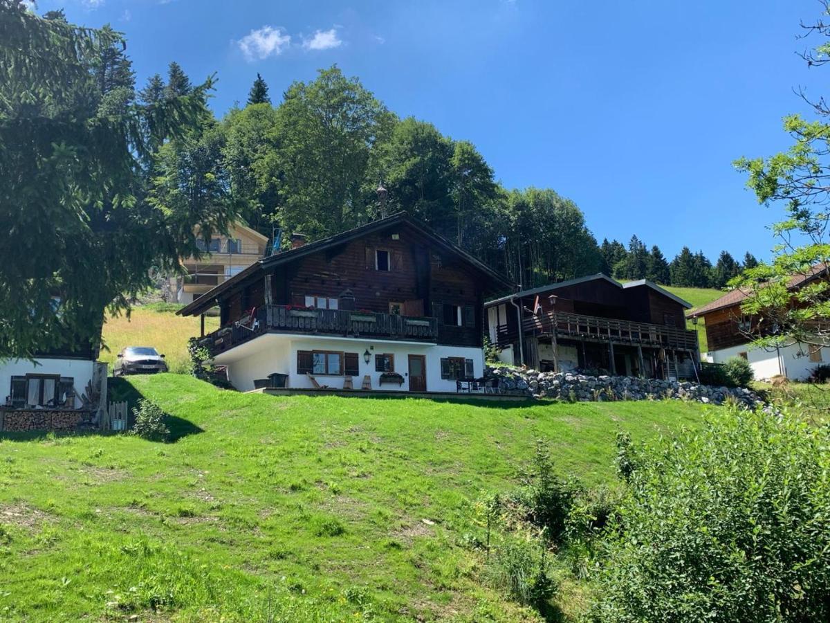 Ferienwohnungen Im Blockhaus Metzler Schwarzenberg Exterior photo