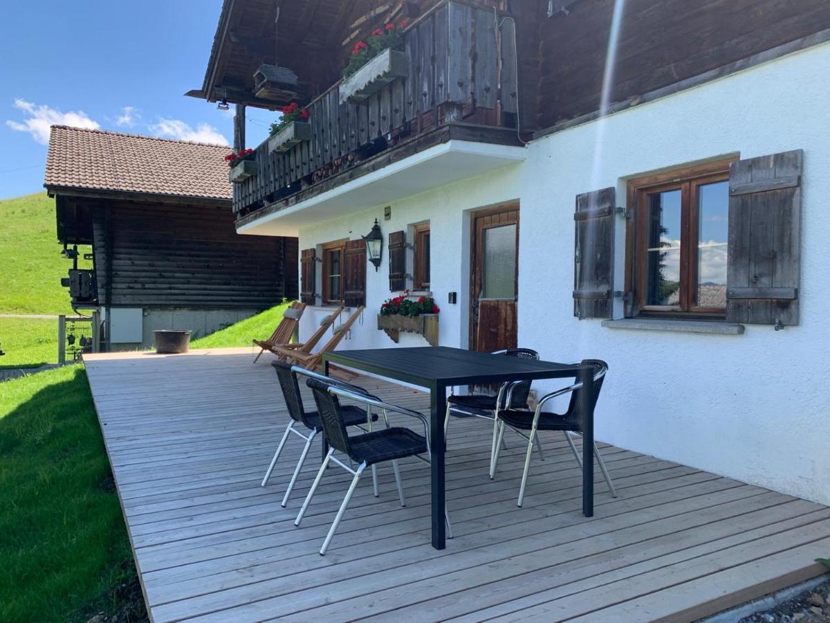 Ferienwohnungen Im Blockhaus Metzler Schwarzenberg Exterior photo