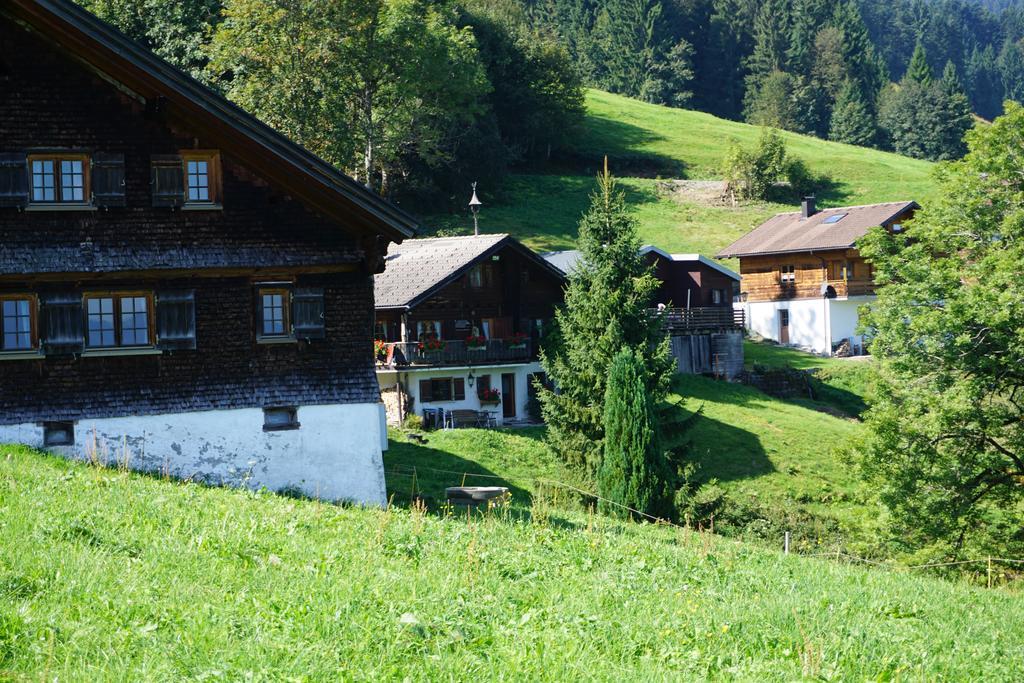 Ferienwohnungen Im Blockhaus Metzler Schwarzenberg Exterior photo