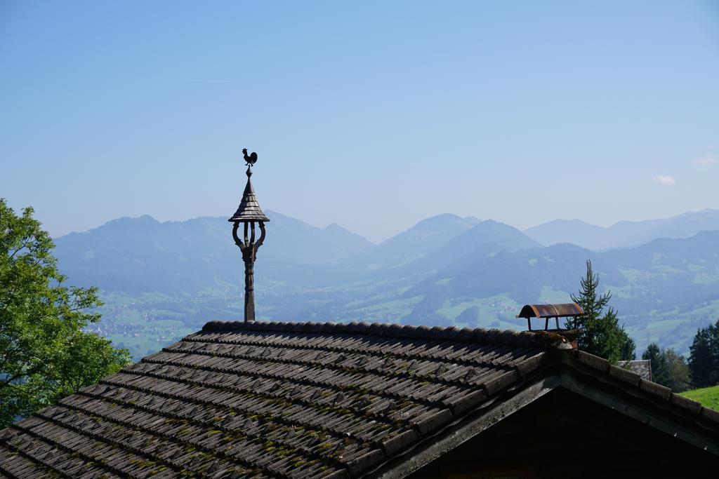 Ferienwohnungen Im Blockhaus Metzler Schwarzenberg Exterior photo