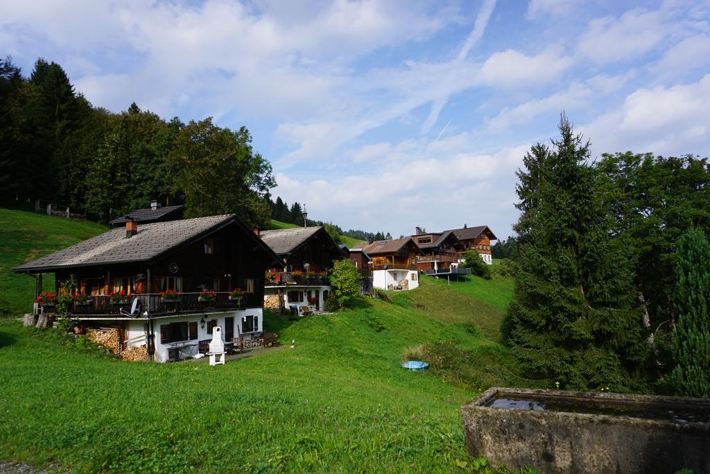 Ferienwohnungen Im Blockhaus Metzler Schwarzenberg Exterior photo
